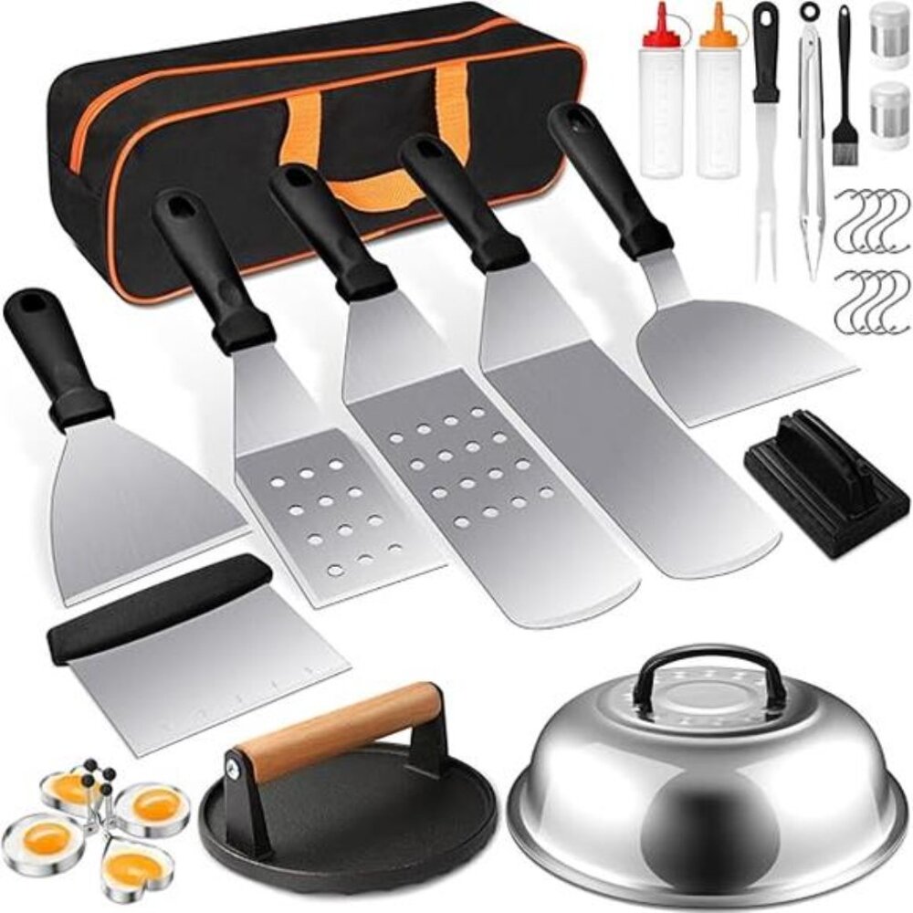 Griddle Accessories Kit, Terlulu 29 PCS Flat Top Grill Accessories - Picture 8 of 8